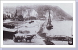Das Gelände der heutigen Rheinanlagen um 1900 Das Gelände der heutigen Rheinanlagen um 1900