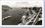 Die Rheinanlagen mit Rhenusschiff 1970 Die Rheinanlagen mit Rhenusschiff 1970