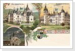 Burg Namedy, Postkarte von 1910