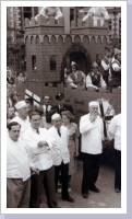 Das Bäckerjungenfest 1950 auf dem Marktplatz