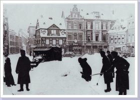 Der Markt im Kältewinter 1941