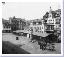 Truppenkasino der Amerikaner auf dem Markt 1922