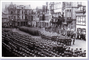 In brauner Zeit: Truppenaufmarsch 1940